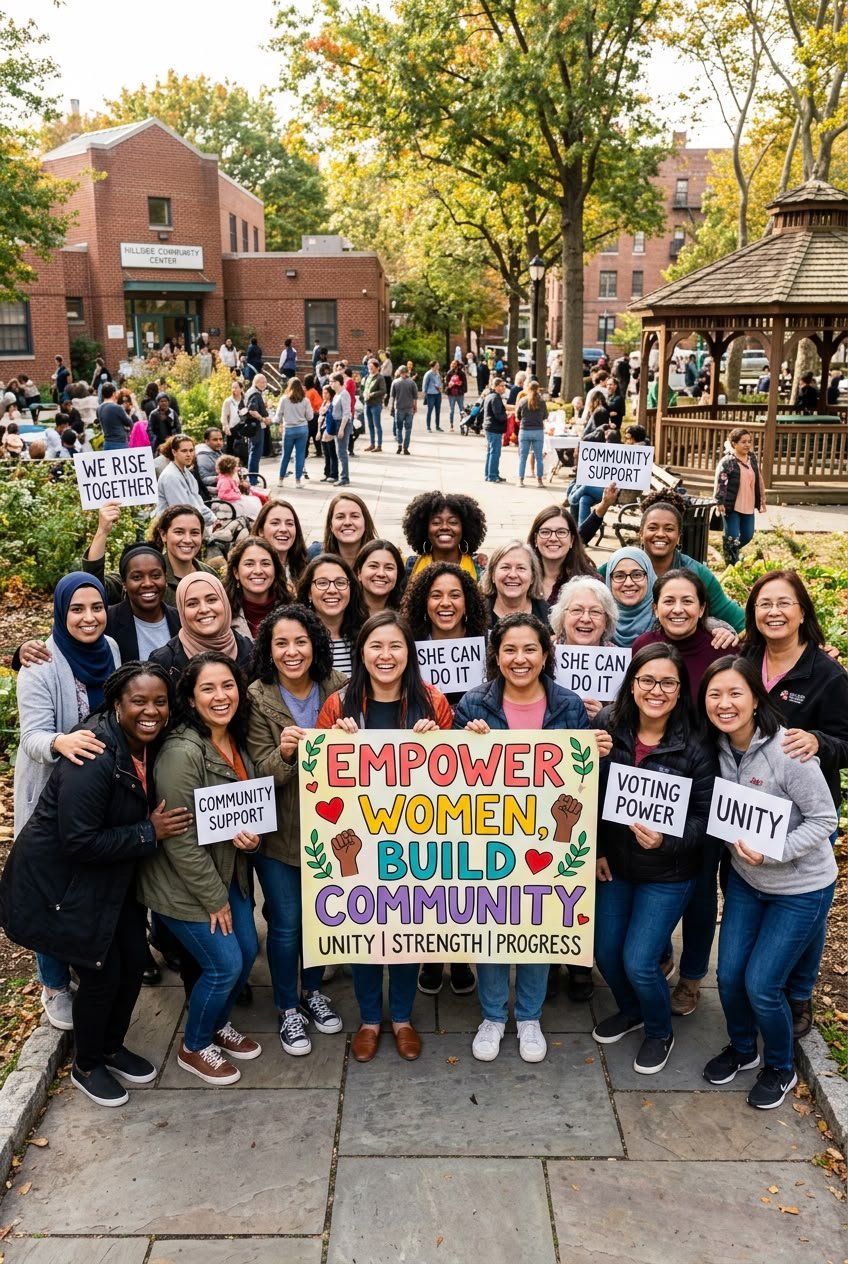 Community members united in local development initiatives