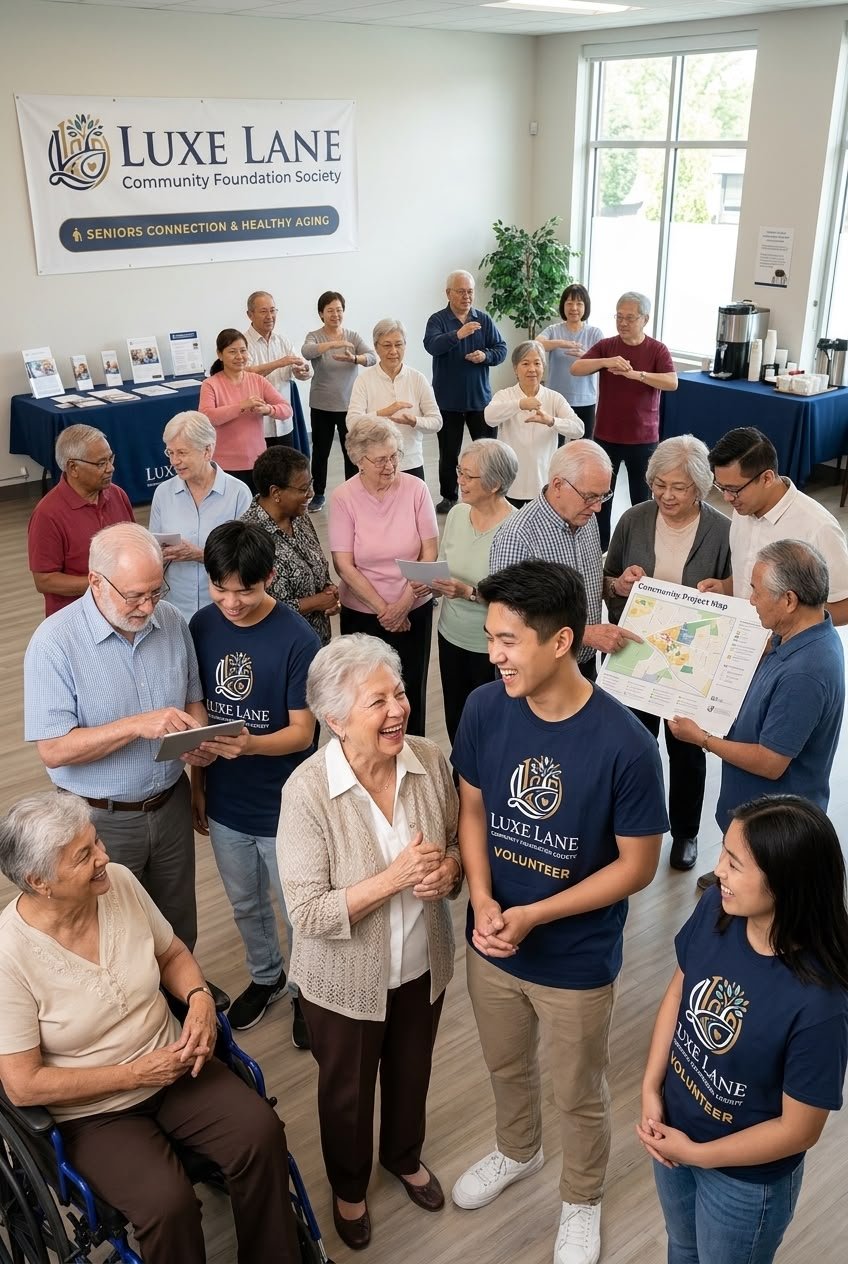 Seniors connection and healthy aging support